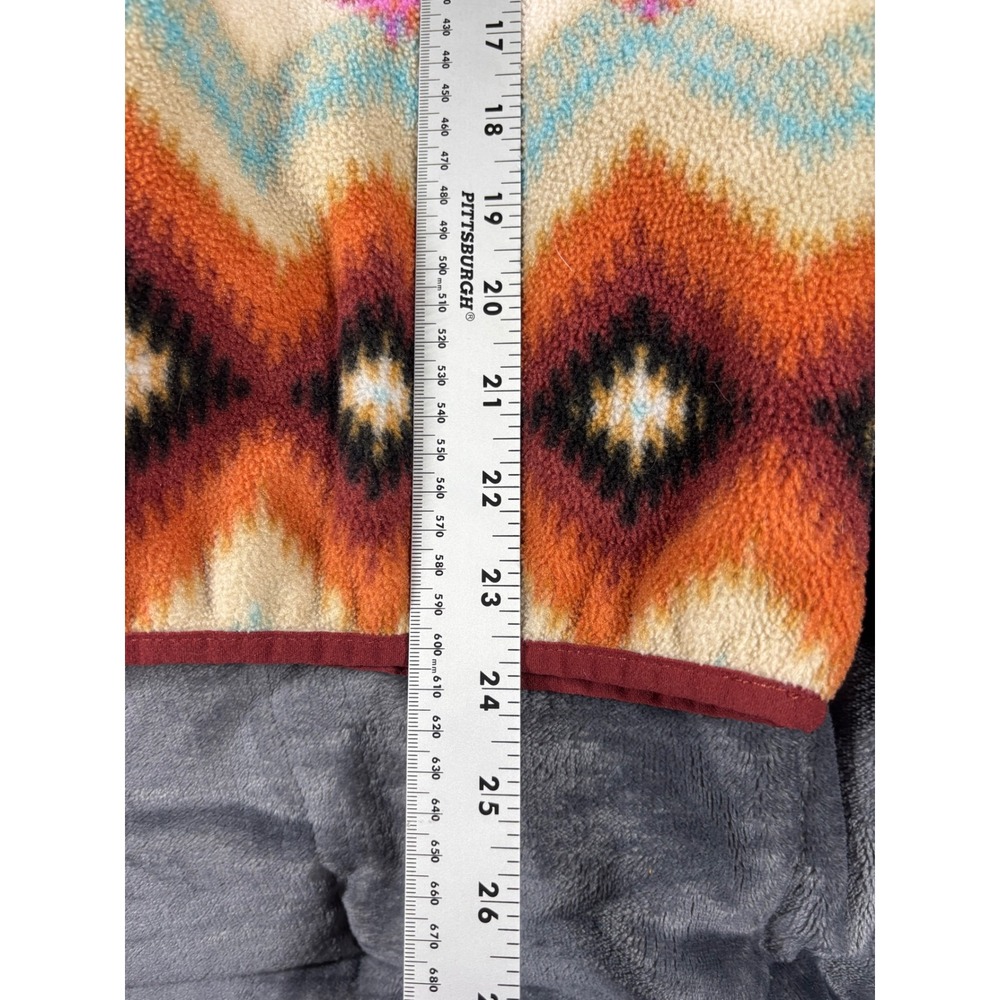 Patagonia Synchilla Fleece Pullover Retro Aztec Pattern Snap T Size S - Picture 7 of 9